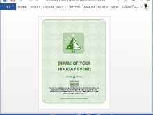 33 Create Holiday Flyer Template Free Word for Ms Word by Holiday Flyer Template Free Word