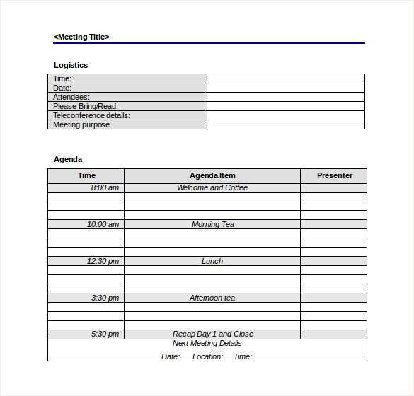 33 Creating Meeting Agenda Template Whs for Ms Word for Meeting Agenda Template Whs