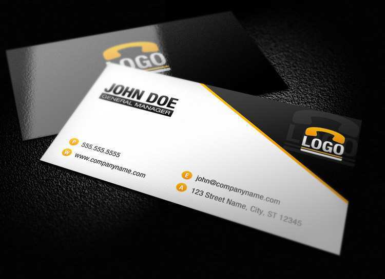 33 Creating Modern Name Card Template Maker with Modern Name Card Template