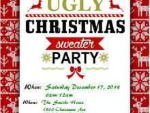 33 Creating Ugly Sweater Party Flyer Template For Free with Ugly Sweater Party Flyer Template