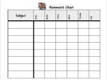 33 Creating Weekly Homework Agenda Template Download with Weekly Homework Agenda Template