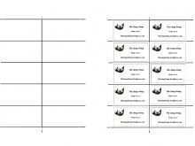 33 Creative Business Card Sheet Template Word Maker for Business Card Sheet Template Word