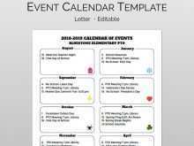 33 Creative Calendar Flyer Template for Ms Word by Calendar Flyer Template