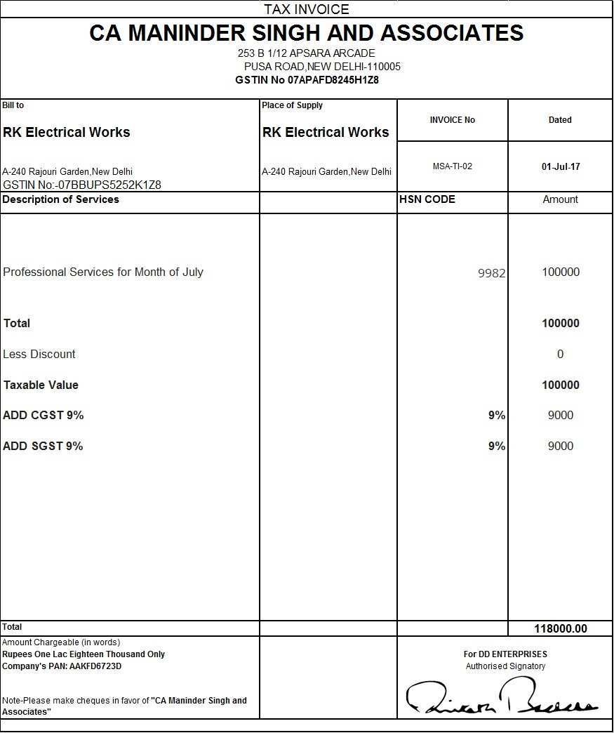 33 Creative Tax Invoice Format As Per Gst Formating with Tax Invoice Format As Per Gst