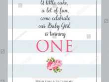 33 Customize 1 Year Old Birthday Card Templates Now for 1 Year Old Birthday Card Templates