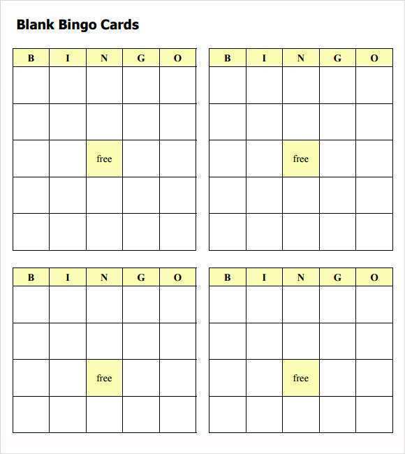 Blank Bingo Board Template from legaldbol.com