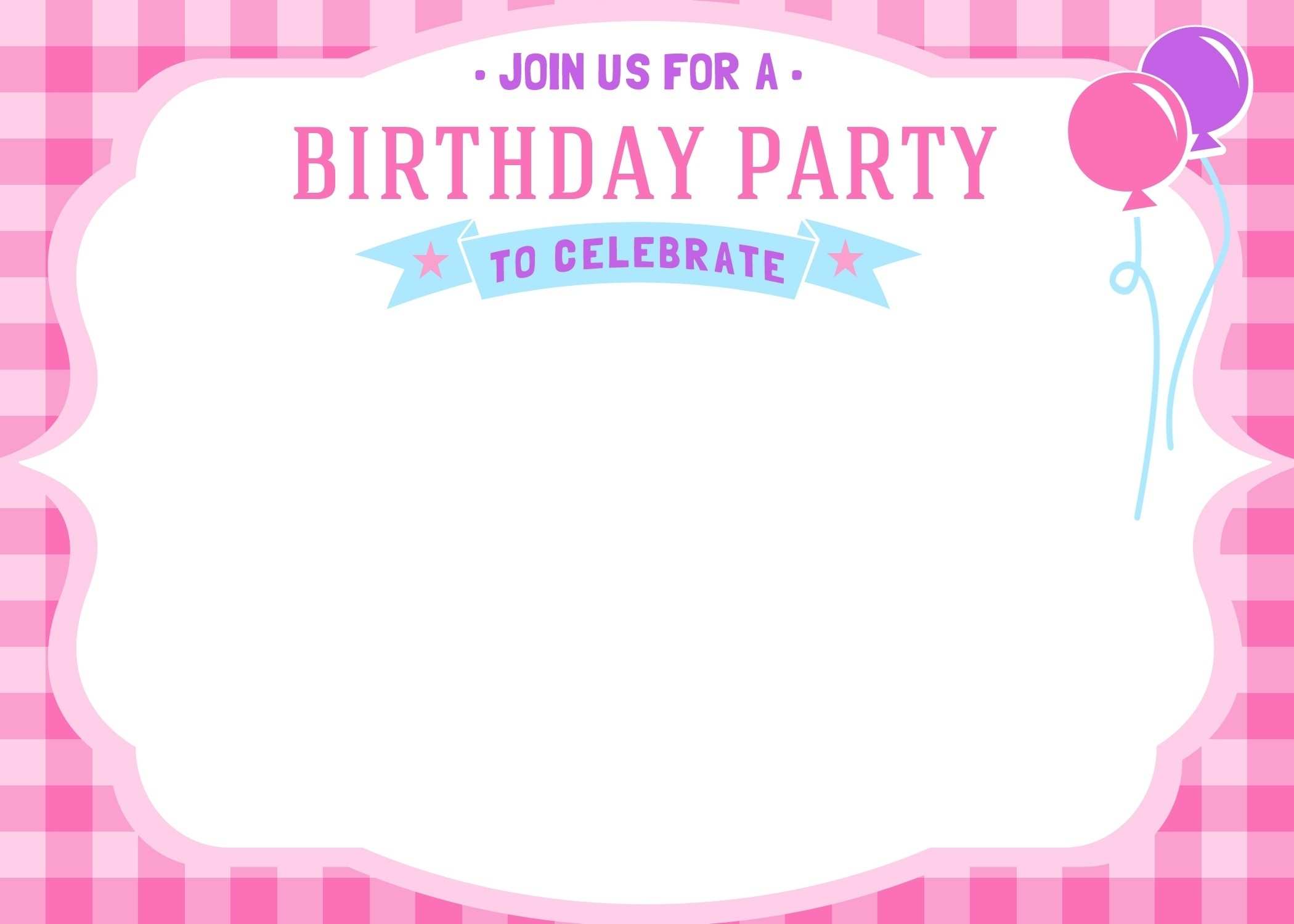 33 Customize Our Free Birthday Cards Templates Invitation for Ms Word with Birthday Cards Templates Invitation