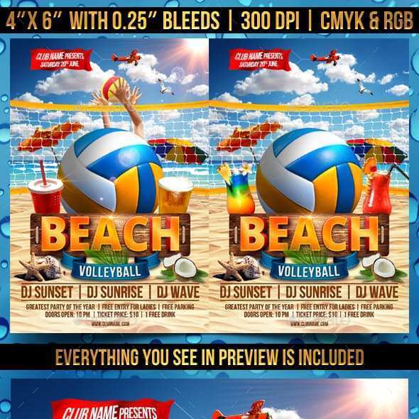 33 Customize Our Free Volleyball Flyer Template Free Layouts for Volleyball Flyer Template Free