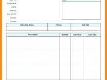 33 Format Building Contractor Invoice Template for Ms Word by Building Contractor Invoice Template