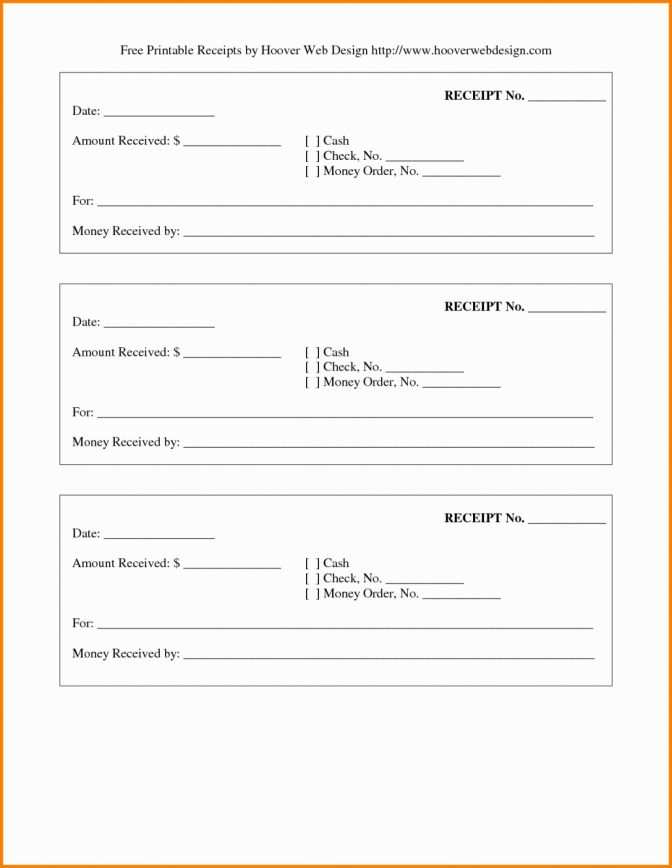 33 Free Blank Receipt Book Template For Free by Blank Receipt Book ...