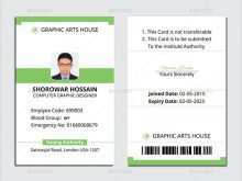 33 Free Id Card Template Back And Front in Photoshop by Id Card Template Back And Front