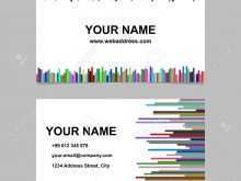 33 Free Printable Colorful Name Card Template Photo with Colorful Name Card Template