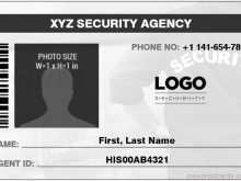 33 How To Create Agent Id Card Template Now for Agent Id Card Template