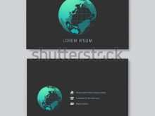 33 How To Create Business Card Template Globe Now by Business Card Template Globe