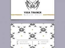 33 How To Create Free Yoga Business Card Templates for Ms Word with Free Yoga Business Card Templates