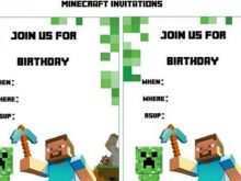 33 Online Minecraft Birthday Card Template Printable Download by Minecraft Birthday Card Template Printable