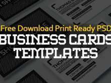 Business Card Template Rar