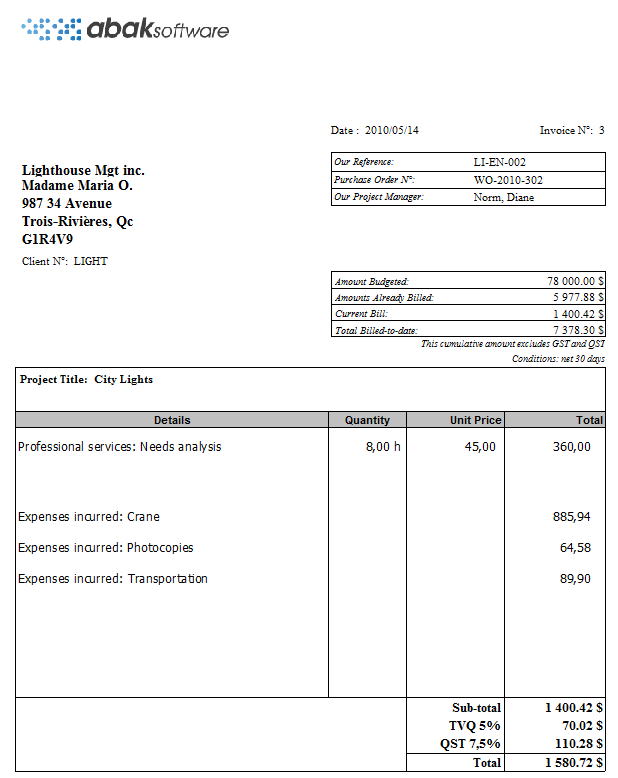 33 Printable Consulting Invoice Examples in Photoshop with Consulting ...