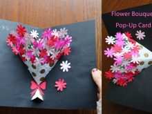 33 Printable Pop Up Flower Card Tutorial Handmade With Stunning Design with Pop Up Flower Card Tutorial Handmade