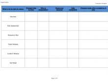 33 Production Planning Schedule Template Templates for Production Planning Schedule Template