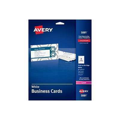 33 Report Avery Business Card Template 08873 Templates by Avery Business Card Template 08873
