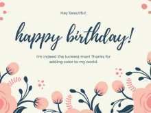 Flower Greeting Card Templates