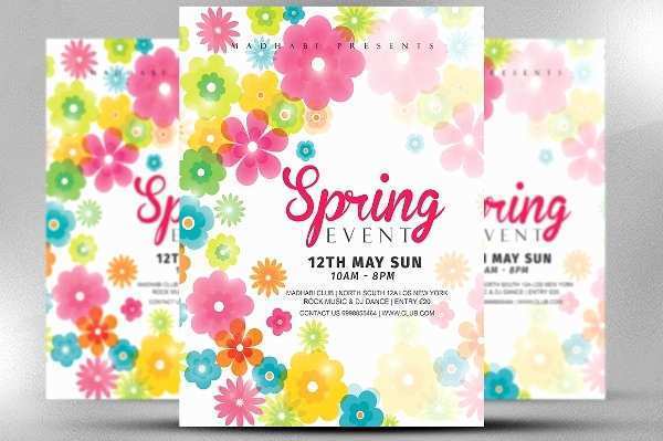 33 Report Free Spring Flyer Templates For Free with Free Spring Flyer Templates