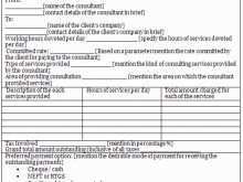 33 Report Management Consulting Invoice Template for Ms Word by Management Consulting Invoice Template