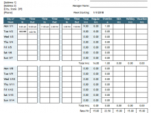 33 Report Timecard Template Excel 2010 Download with Timecard Template Excel 2010