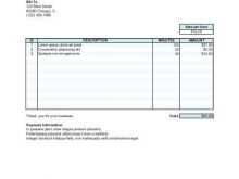 33 Standard Freelance Editor Invoice Template for Ms Word by Freelance Editor Invoice Template