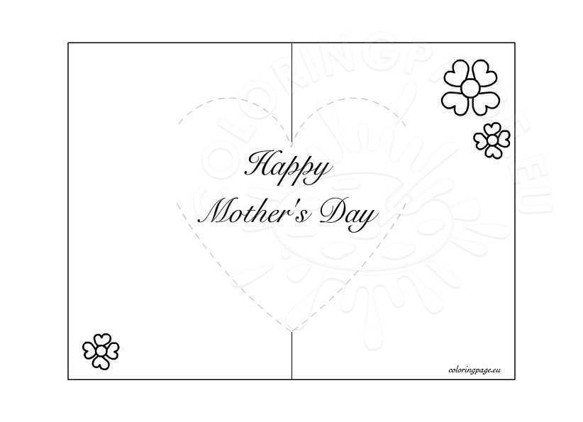 33 The Best Happy Mothers Day Pop Up Card Template Photo for Happy Mothers Day Pop Up Card Template