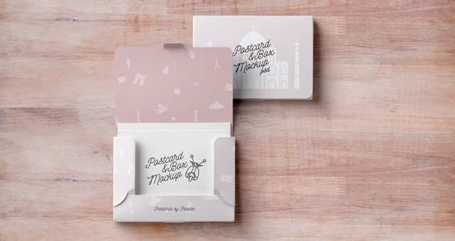 33 The Best Postcard Mockup Template Free Templates by Postcard Mockup Template Free
