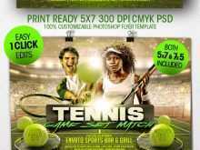 33 The Best Tennis Flyer Template Free Download by Tennis Flyer Template Free