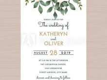 33 The Best Wedding Invitation Card Template Vector Illustration For Free with Wedding Invitation Card Template Vector Illustration