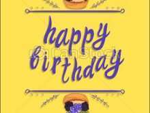 33 The Best Yellow Birthday Card Template Layouts for Yellow Birthday Card Template
