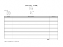 33 Visiting Landscape Invoice Template Free for Ms Word for Landscape Invoice Template Free