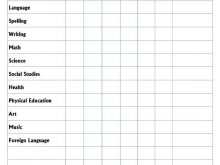 34 Adding High School Report Card Template Pdf for Ms Word for High School Report Card Template Pdf