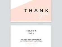 34 Adding Thank You Card Template Business in Photoshop by Thank You Card Template Business