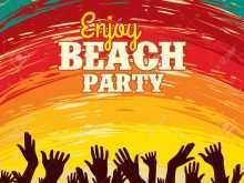 34 Best Beach Party Flyer Template Formating by Beach Party Flyer Template