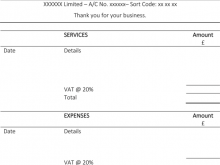 34 Best Contractor Expenses Invoice Template for Ms Word by Contractor Expenses Invoice Template
