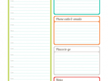 34 Best Daily Agenda Templates Free For Free for Daily Agenda Templates Free