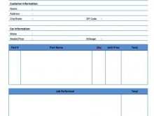 34 Blank Auto Repair Invoice Form Pdf Formating for Auto Repair Invoice Form Pdf