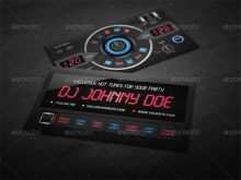 34 Blank Dj Business Card Template Free Download Photo by Dj Business Card Template Free Download