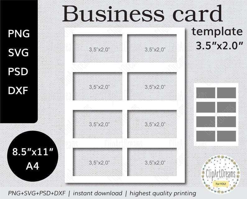 34 Create Business Card Template For A4 Printing Download with Business Card Template For A4 Printing