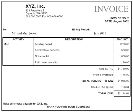 34 Creating Construction Billing Invoice Template PSD File for Construction Billing Invoice Template