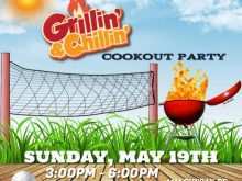 34 Creating Cookout Flyer Template For Free by Cookout Flyer Template