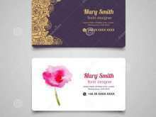 34 Creating Floral Name Card Template Free Now for Floral Name Card Template Free