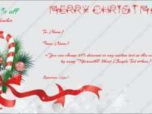 34 Creative Christmas Gift Card Templates Free in Word for Christmas Gift Card Templates Free