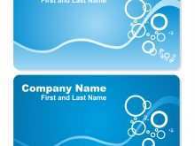 34 Customize Business Card Template Front And Back Illustrator for Ms Word with Business Card Template Front And Back Illustrator