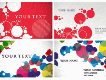 34 Customize Circle Business Card Template Illustrator Templates with Circle Business Card Template Illustrator